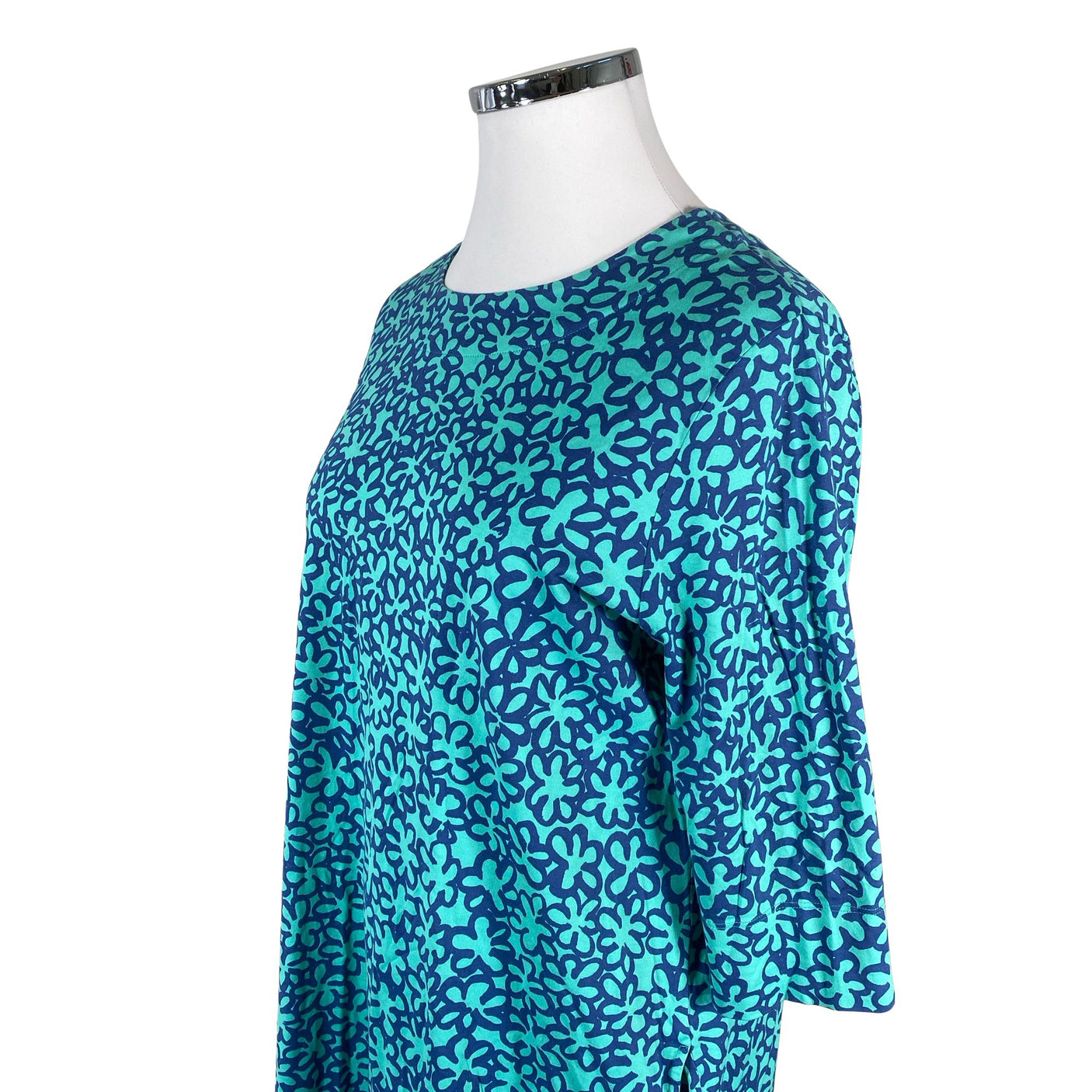 Unisex Marimekko - Trikotaažist kleit, suurus 42 - Türkiis (3)