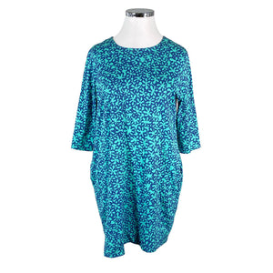 Unisex Marimekko - Trikotaažist kleit, suurus 42 - Türkiis (1)