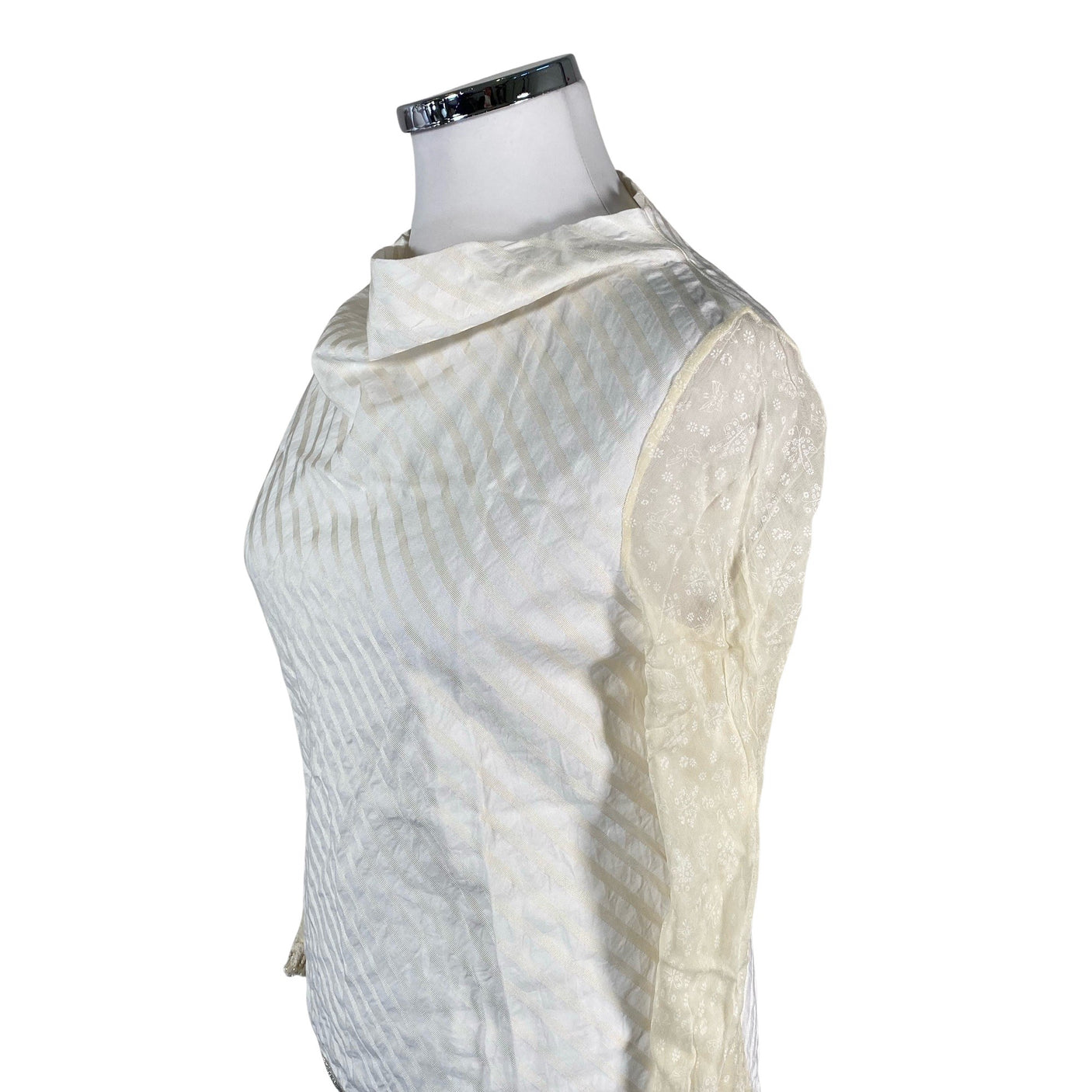 Unisex Jasmin Santanen - Pluus, suurus 42 - Looduslik valge (3)