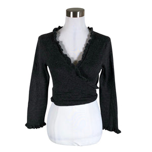 Unisex Andiata - Kootud boolero, suurus 36 - Hall (1)