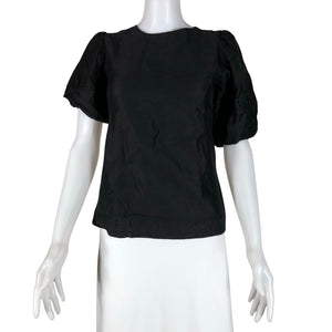 Unisex COS - Lühikeste käistega pluus, suurus 34 - Must (1)
