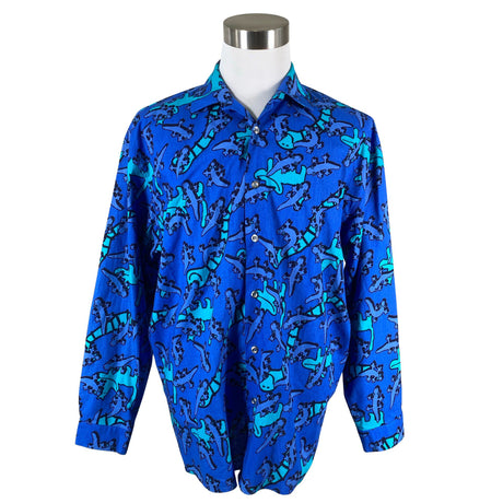 Unisex Marimekko - Triiksärk, suurus L - Sinine ()