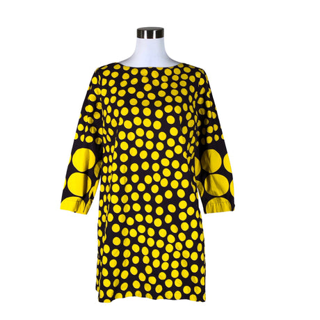 Unisex Marimekko - Mitteveniv kleit, suurus 38 - Kollane ()