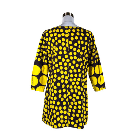 Unisex Marimekko - Mitteveniv kleit, suurus 38 - Kollane (2)