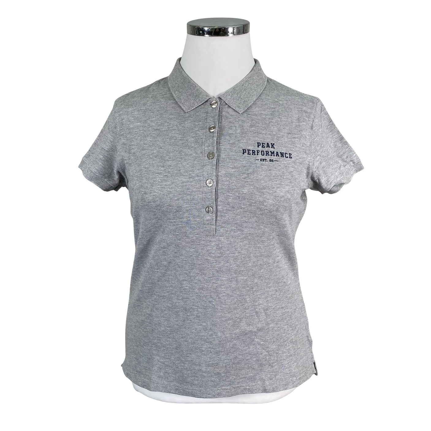 Unisex Peak Performance - Polosärk, suurus 42 - Hall (1)