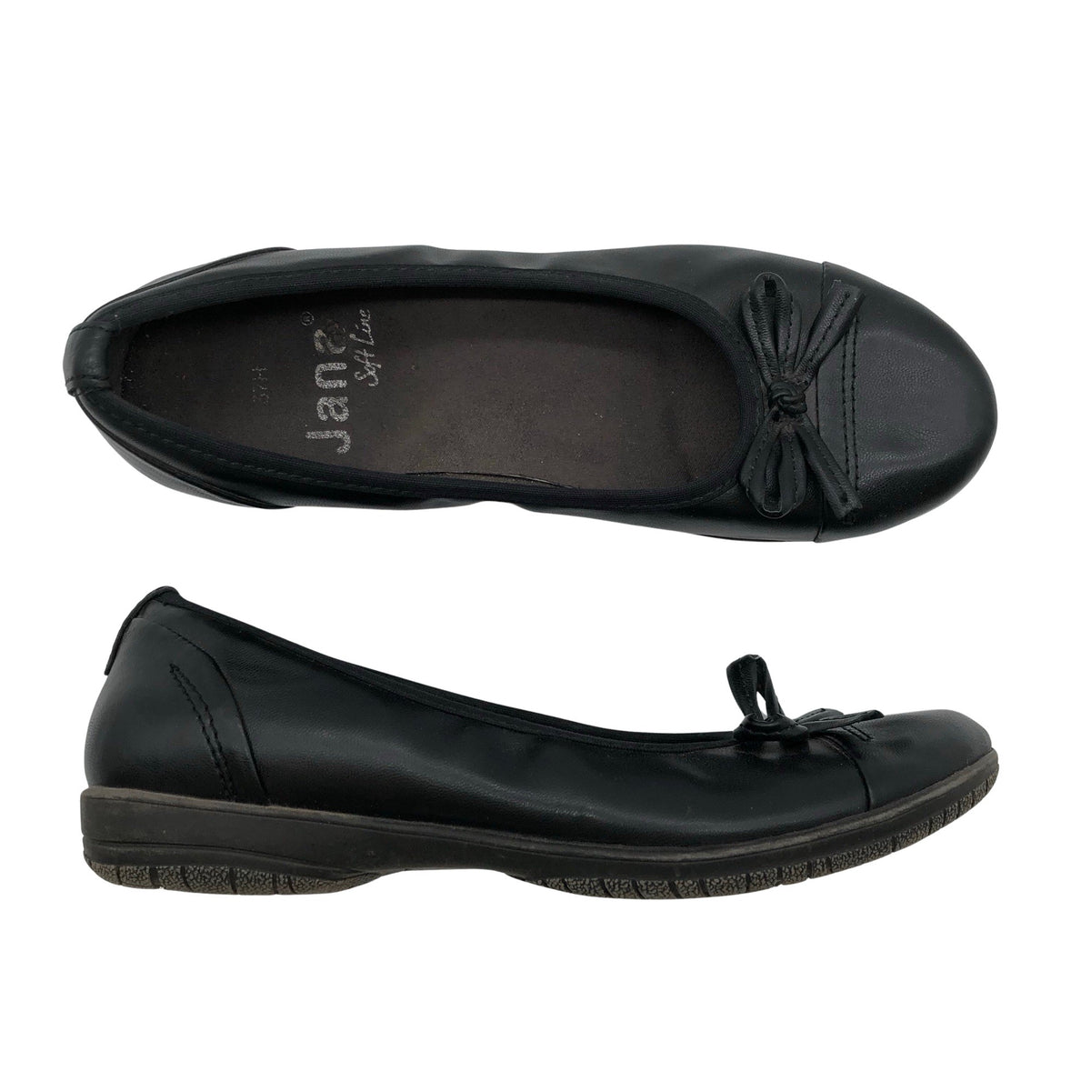 Unisex Jana - Baleriinad, suurus 37 - Must (1)