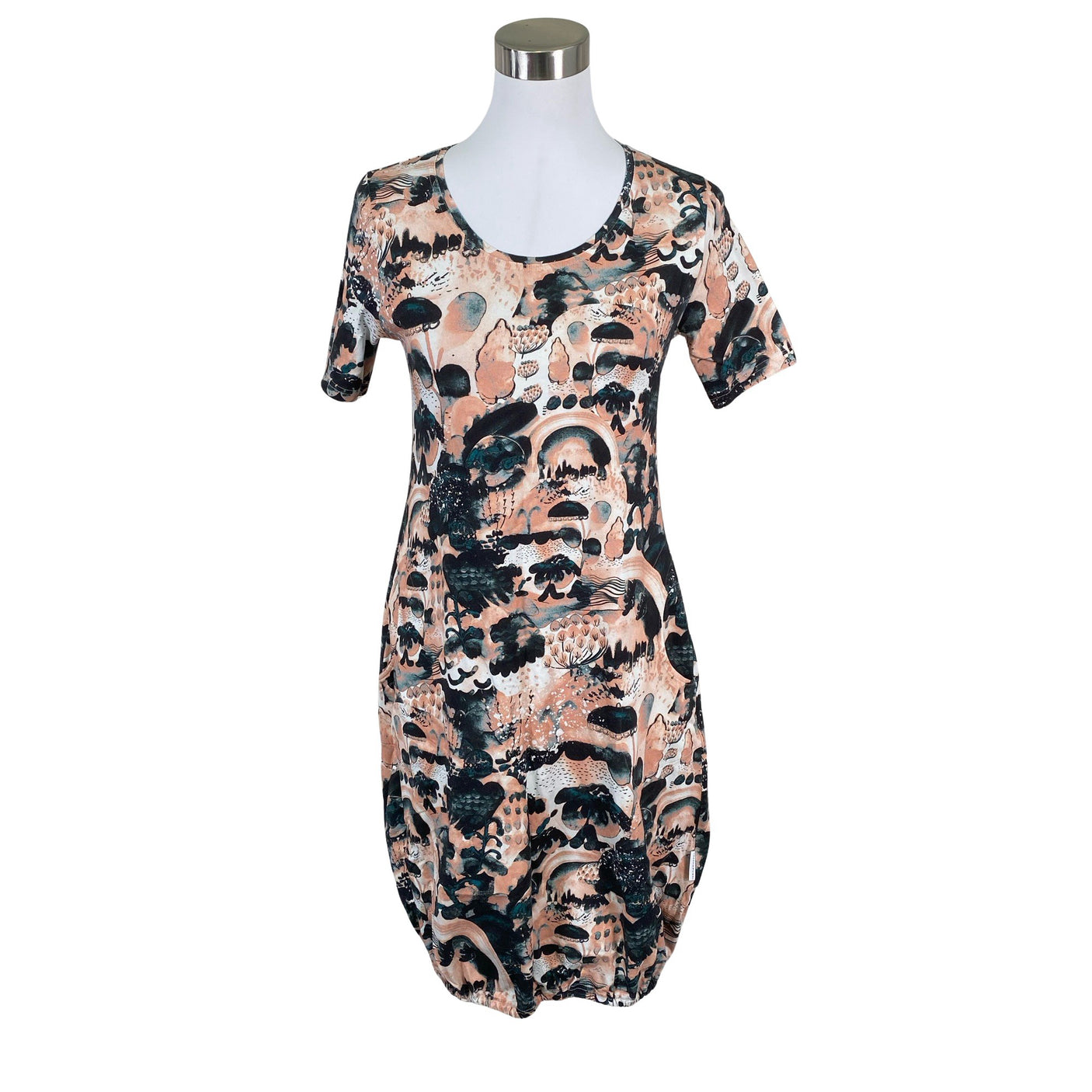 Unisex Versonpuoti - Trikotaažist kleit, suurus 36 - Heleroosa (1)