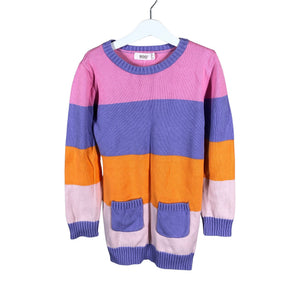 Unisex Bogi - Kootud tuunika, suurus 116 - 122 - Lilla (1)