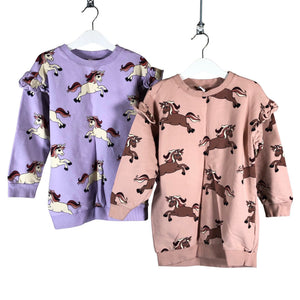 Unisex Lindex - Dressikangast tuunika, suurus 116 - 122 - Lilla (1)