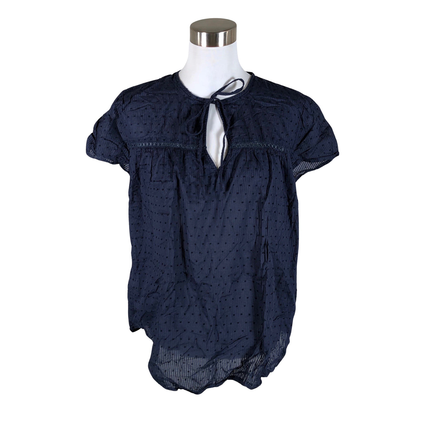 Unisex Esprit - Lühikeste käistega pluus, suurus 42 - Sinine (1)