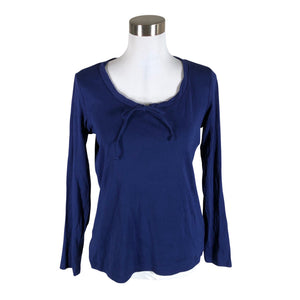 Unisex s.Oliver - Trikotaažist pluus, suurus 42 - Sinine (1)