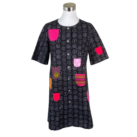 Unisex Marimekko - Mitteveniv kleit, suurus 36 - Must ()