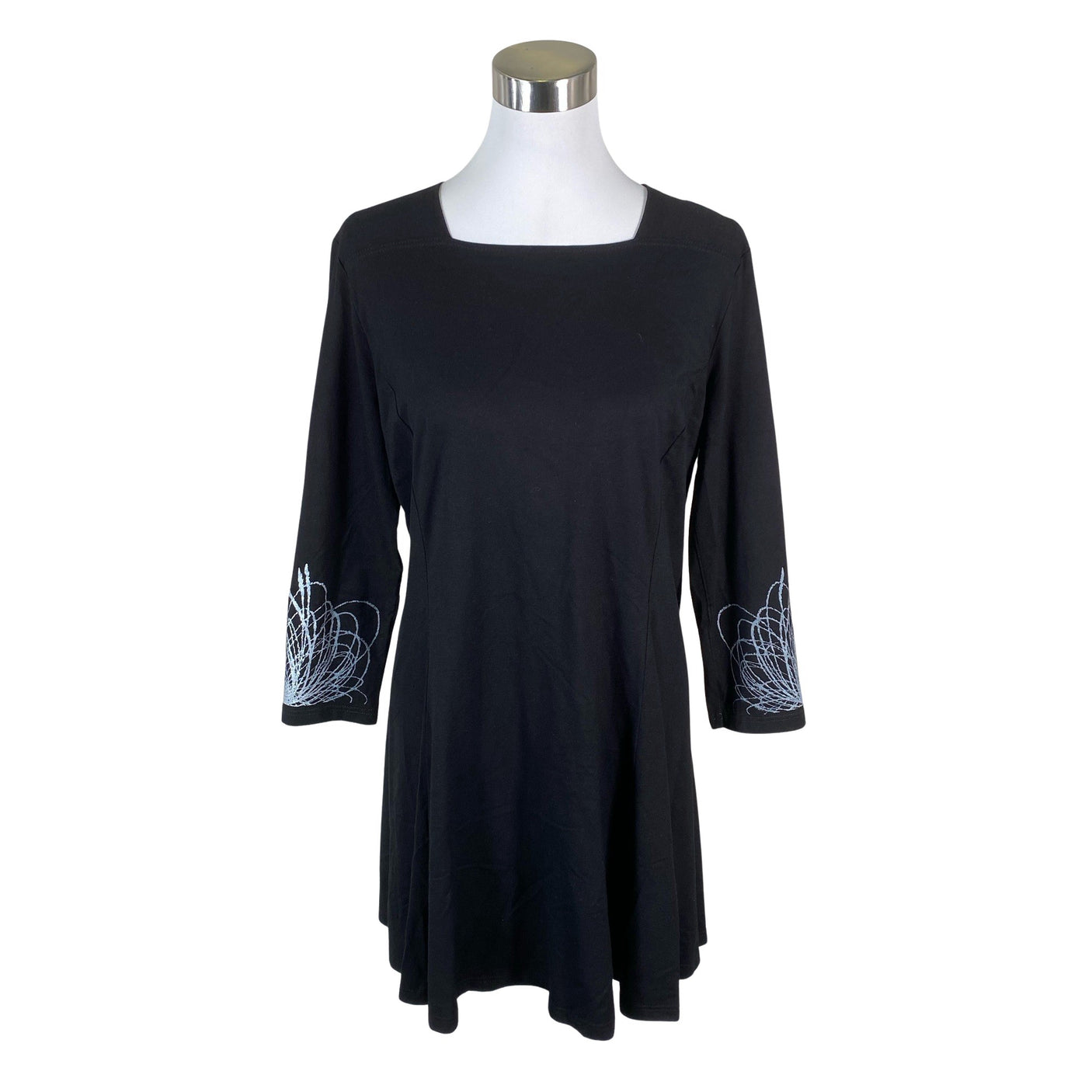 Unisex Anneli Keinonen - Trikotaažist tuunika, suurus 40 - Must (1)