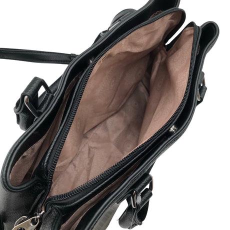 Unisex Puccini - Käekott, suurus Midi - Must (2)