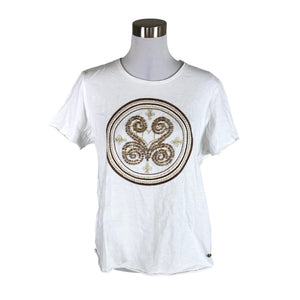 Unisex Mos Mosh - T-särk, suurus 38 - Valge (1)