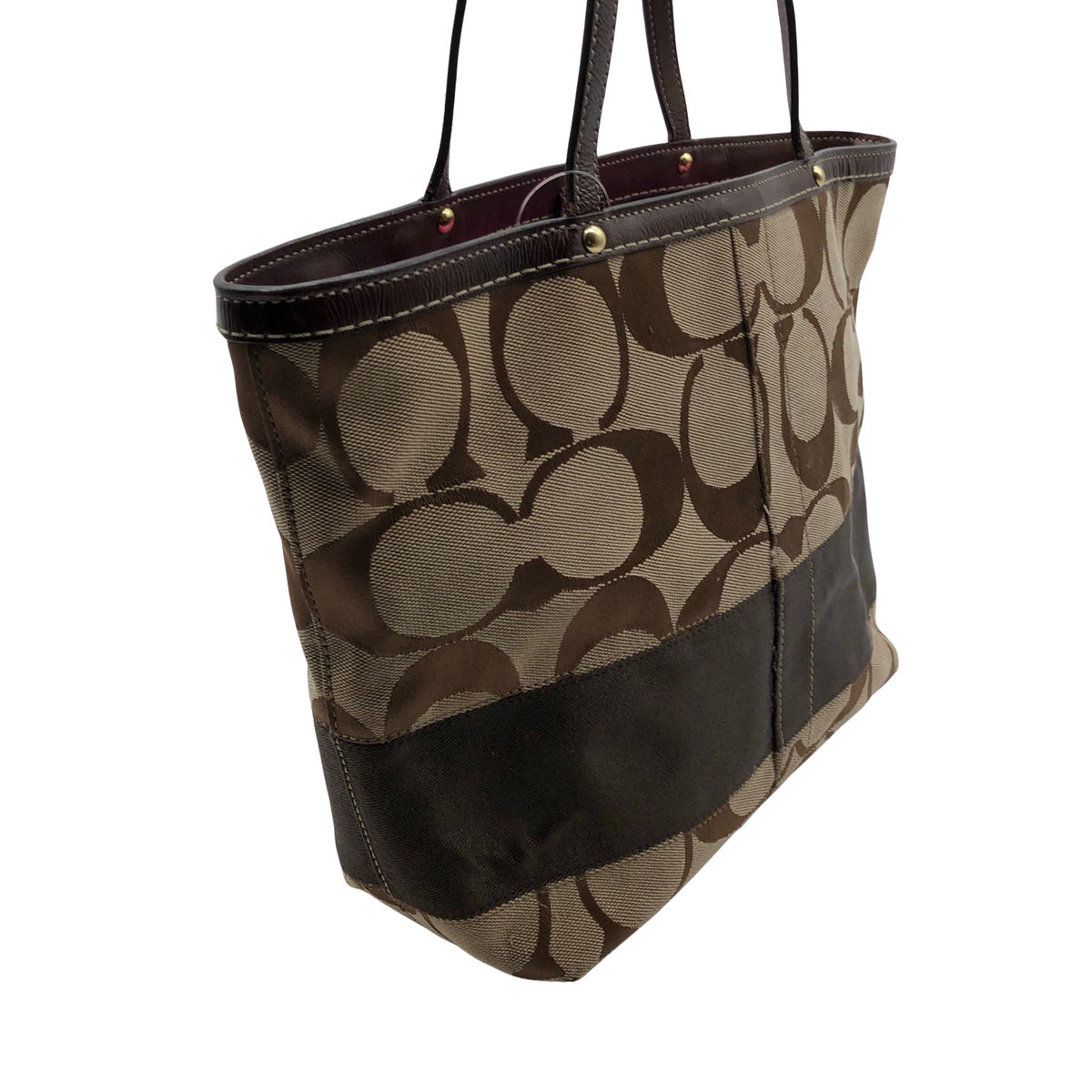 Unisex Coach - Käekott, suurus Midi - Pruun (3)