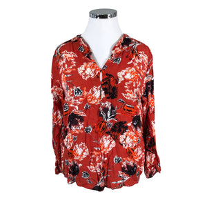 Unisex Fransa - Pluus, suurus 42 - Punane (1)