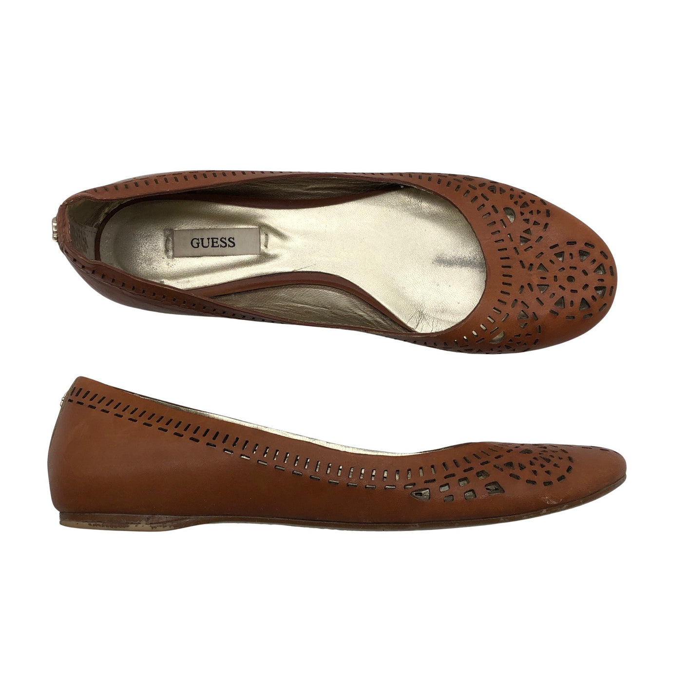 Unisex Guess - Baleriinad, suurus 37 - Pruun (1)