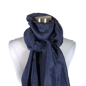 Unisex Balmuir - Õhuke sall, suurus Maxi - Sinine (3)
