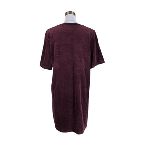 Unisex Morico - Dressikangast kleit, suurus 38 - Veinipunane (2)