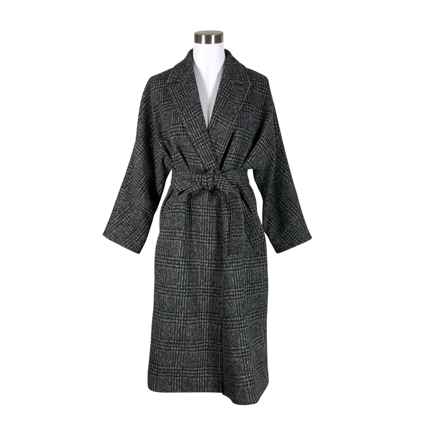 Unisex Cut & Pret - Villane mantel, suurus 40 - Hall (1)
