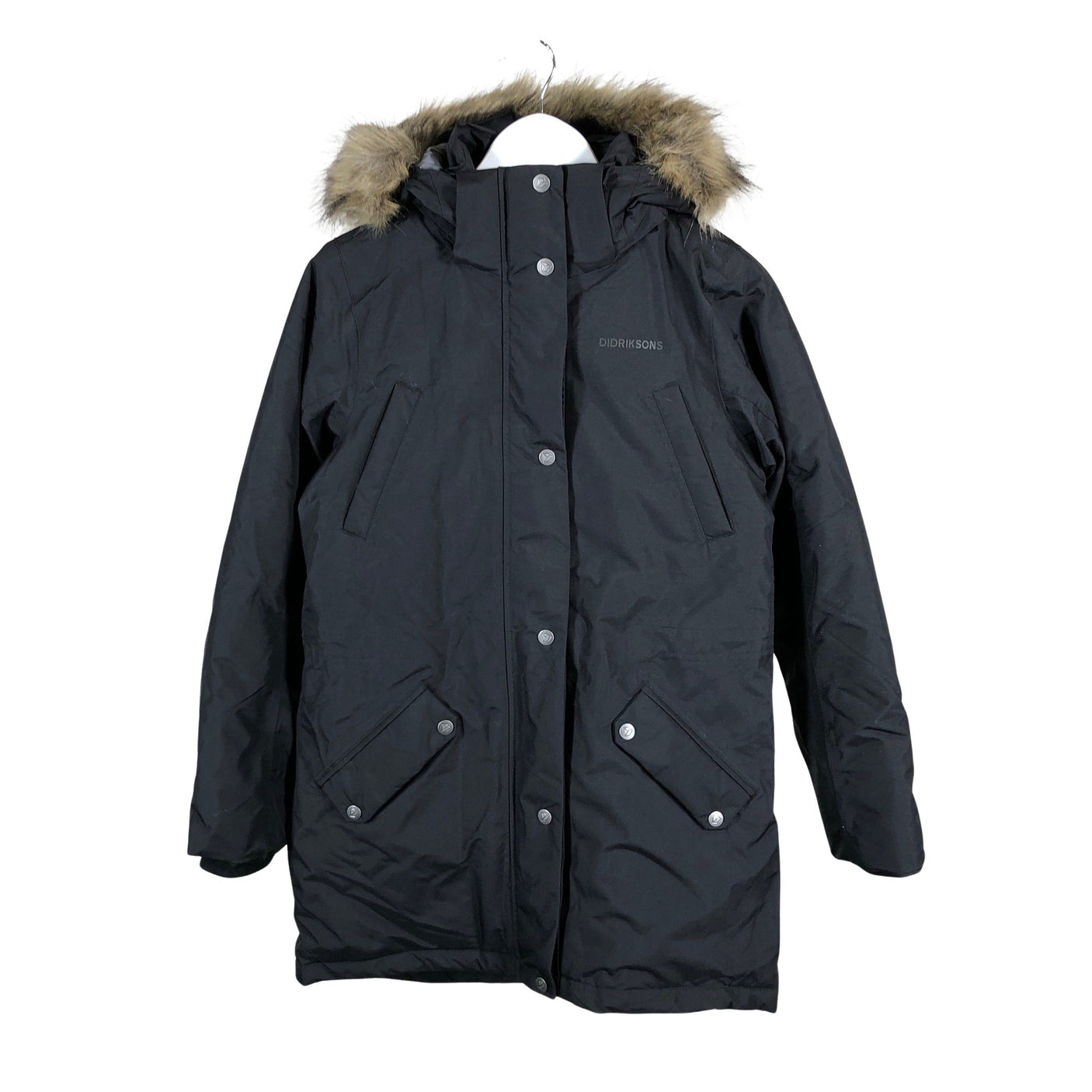 Unisex Didriksons - Talvejope, suurus 158 - 164 - Must (1)