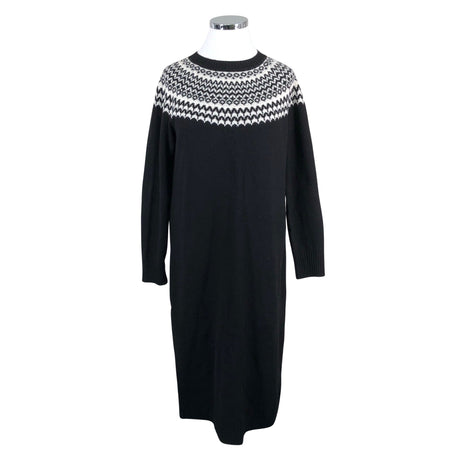 Unisex Nanso - Kootud kleit, suurus 44 - Must ()