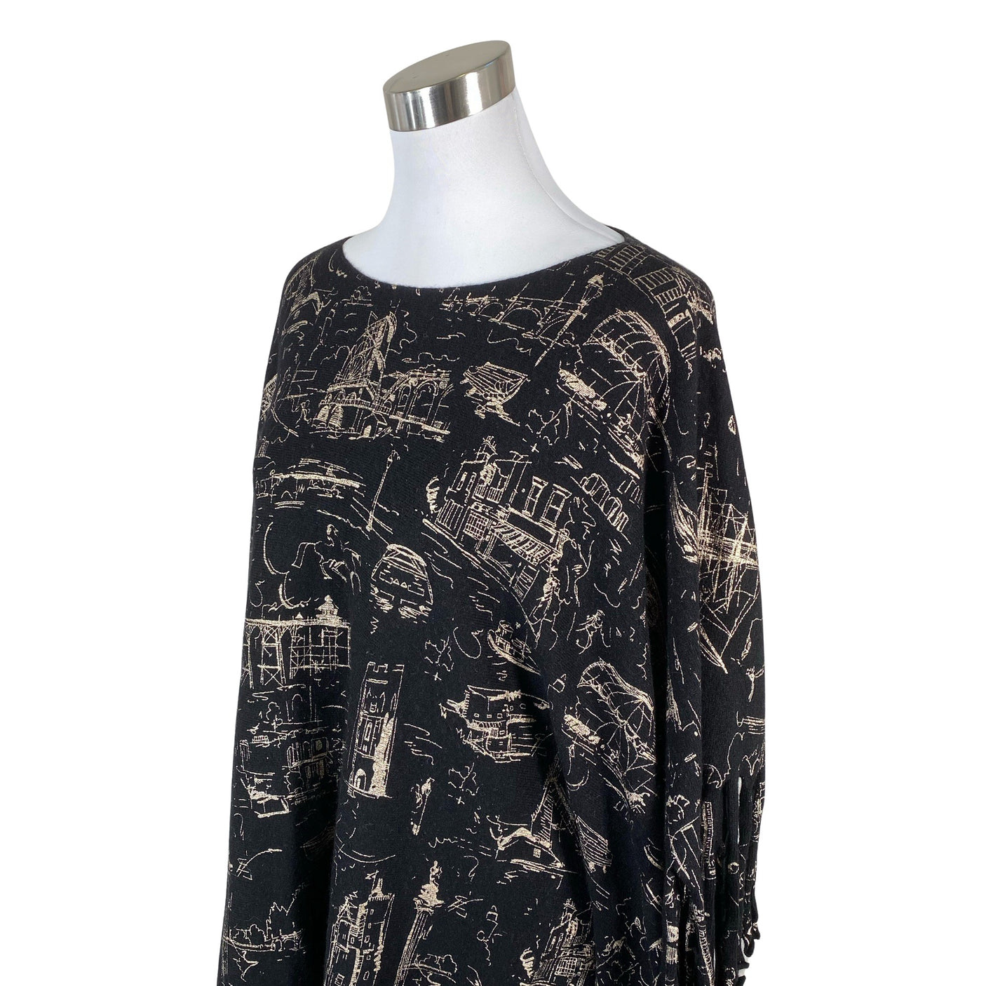 Unisex Interdee - Kampsun, suurus 40 - Must (3)