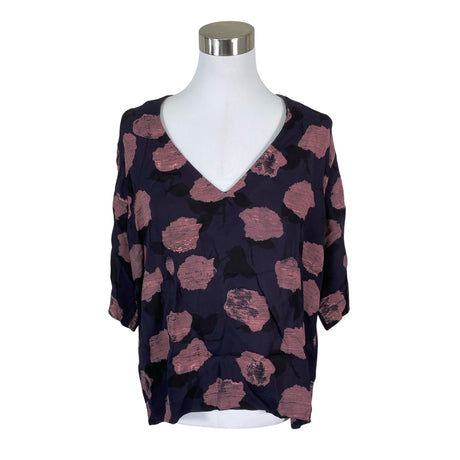 Unisex Samsoe&Samsoe - Lühikeste käistega pluus, suurus 40 - Sinine ()