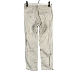Unisex Lindex - Mittevenivad püksid, suurus 122 - 128 - Beige (2)