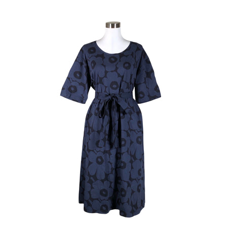 Unisex Marimekko - Trikotaažist kleit, suurus 38 - Sinine ()