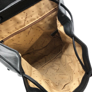 Unisex Longchamp - Seljakott, suurus Maxi - Must (2)