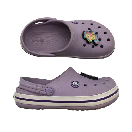 Unisex Crocs - Lahtise kannaga jalanõud, suurus 31 - Lilla ()