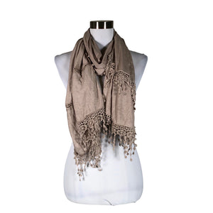 Unisex Oxmo - Õhuke sall, suurus Midi - Beige (1)