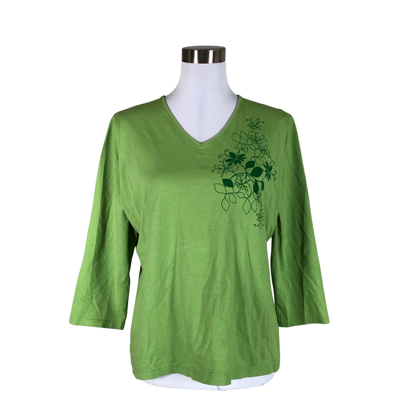 Unisex Nanso - Trikotaažist pluus, suurus 40 - Roheline (1)