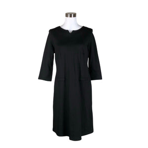 Unisex Dopp - Trikotaažist kleit, suurus 40 - Must (1)