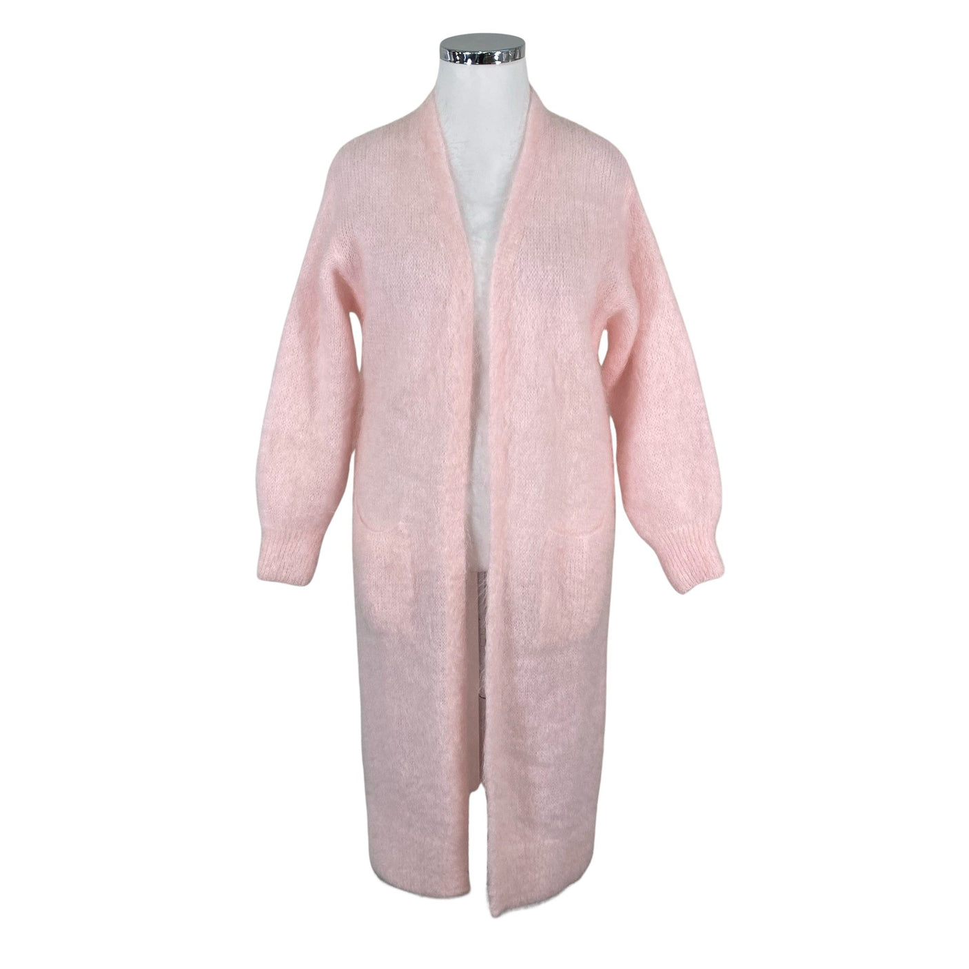 Unisex Wilhelmiina - Kardigan, suurus 42 - Heleroosa (1)