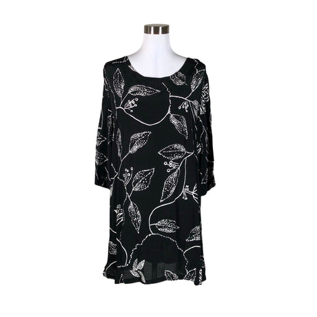 Unisex The Masai - Õhuke kleit, suurus 38 - Must ()