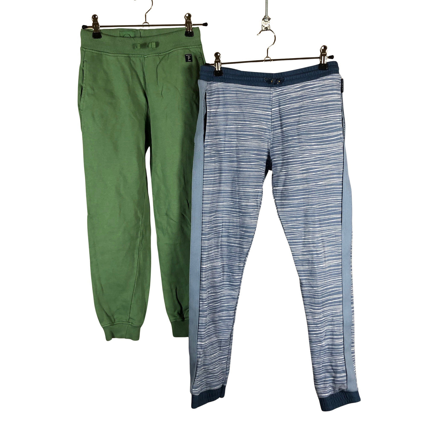 Unisex Polarn O. Pyret - Dressikangast püksid, suurus 134 - 140 - Roheline (1)