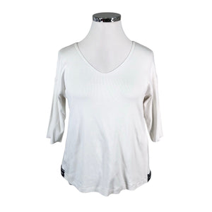 Unisex Marc Cain - Trikotaažist pluus, suurus 46 - Valge (1)