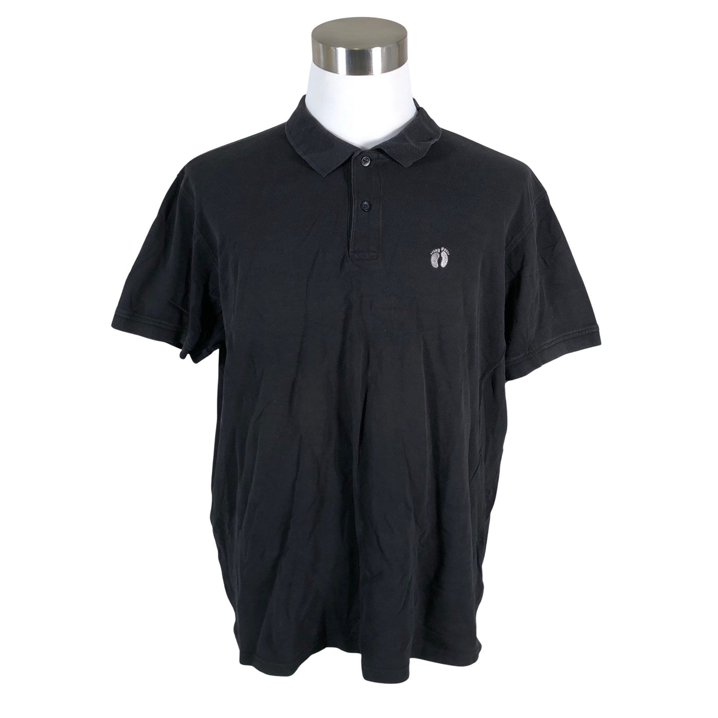 Unisex Hangten - Polosärk, suurus XXXL - Must (1)