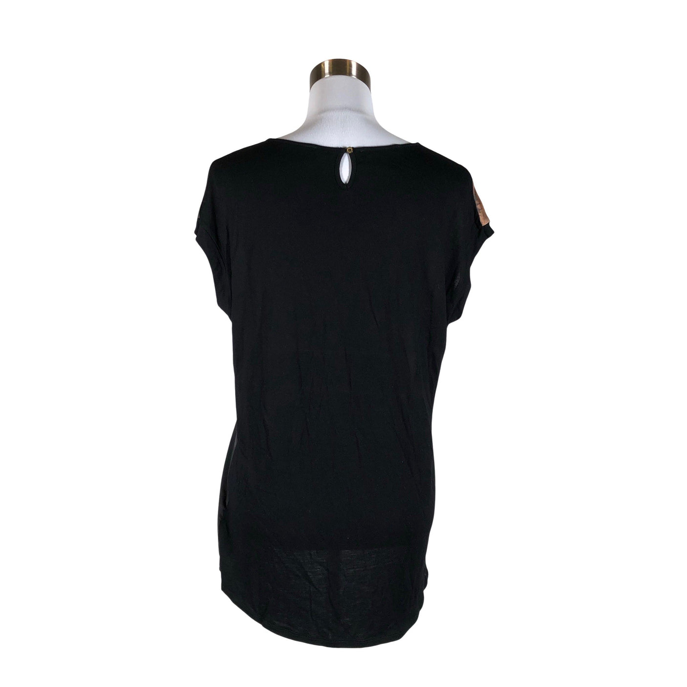 Unisex Esprit - Lühikeste käistega pluus, suurus 40 - Must (2)