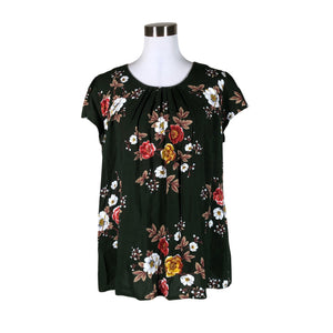 Unisex S.T.I - Lühikeste käistega pluus, suurus 40 - Roheline (1)