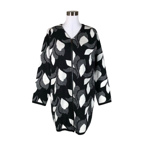 Unisex Falla Finland - Kardigan, suurus 34 - Must ()