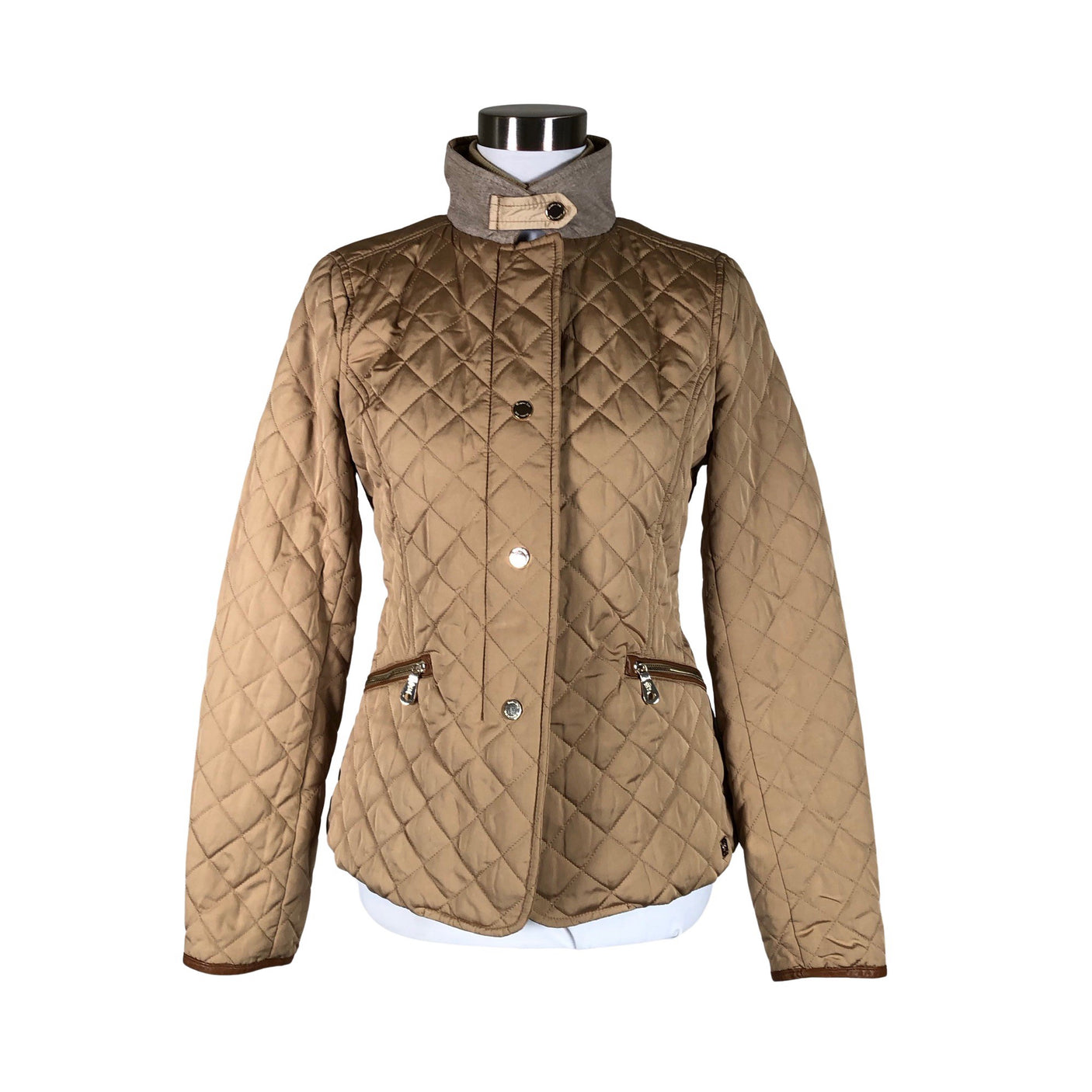 Unisex Massimo Dutti - Tepitud jope, suurus 36 - Pruun (1)