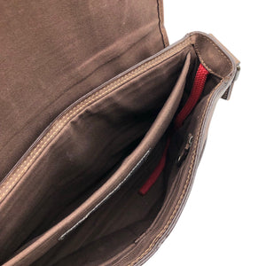 Unisex Fossil - Õlakott, suurus Maxi - Pruun (2)