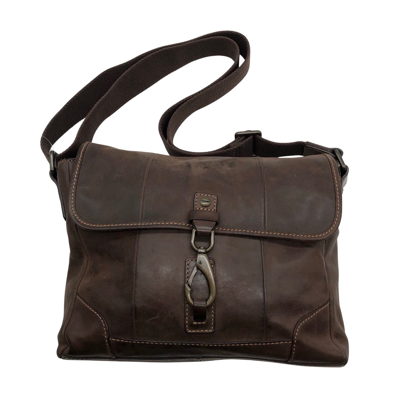 Unisex Fossil - Õlakott, suurus Maxi - Pruun (1)