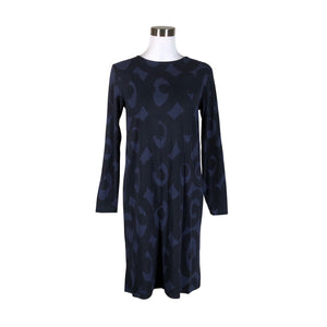 Unisex Marimekko - Trikotaažist kleit, suurus 38 - Sinine (1)