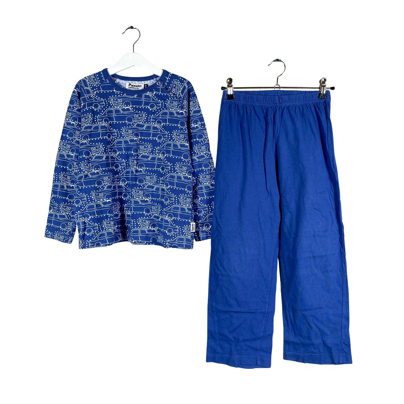 Unisex Pikkuset - Ööpesu, suurus 122 - 128 - Sinine (1)