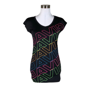 Unisex David - Spordisärk, lühikesed käised, suurus 34 - Must (1)